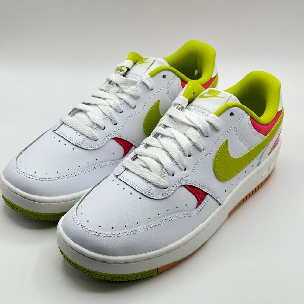 Women's  Nike Gamma Force White Bright Cactus HJ7338 100 - Sz 10(Men 8.5) NEW - Picture 2 of 11